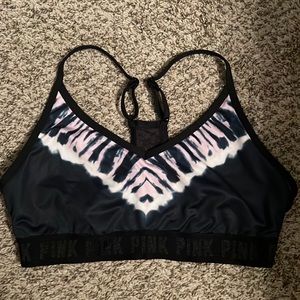 Victoria’s Secret Pink Racerback sports/lounge bra, size large